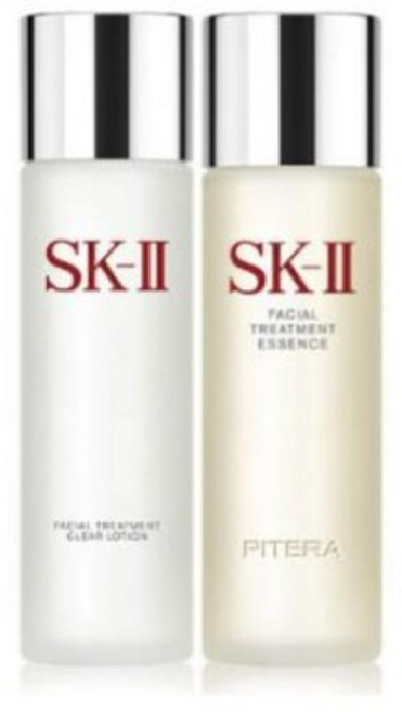 [백화점정품] sk2 피테라에센스230ml + sk2 클리어로션230ml 세트 / sk2 쇼핑백증정+sk2 화장솜20매증정, 1개