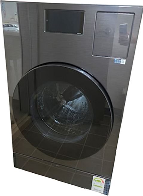 삼성 비스포크 AI 콤보 세탁기건조기 일체형 WD90F25CHB 세탁25kg+건조18kg 블랙캐비어 1등급 기사님설치 폐가전무상수거