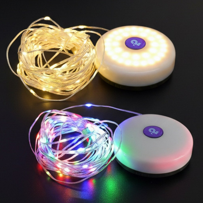 알파이즈 충전식 LED 무드등 RGB 라인 조명 10M, LED 스트링라이트 10M, 1개