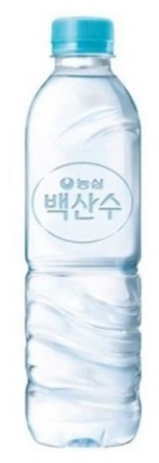 농심 백산수 500mlx40개 미네랄워터 생수 무라벨, 500ml, 40개