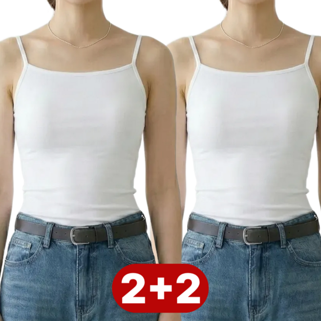 데이그린 넣어입는 여성 끈나시 4p DGT014