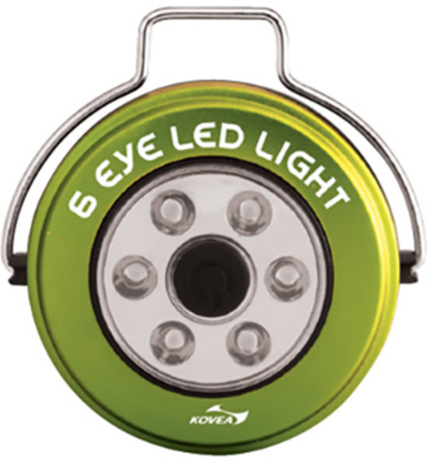45U 코베아 6아이즈 LED 랜턴 KM8LT0102 2모드 전환, White, 1개