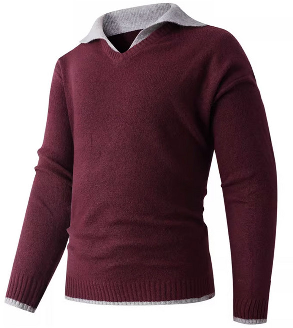 [해외배송] 스타일잇쁨 캐주얼 가을 겨울 심플 폴로넥 스웨터 니트 긴팔티 QST2553