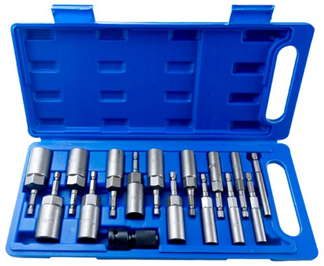 엠클립스 롱 비트 소켓 16pcs, 1세트