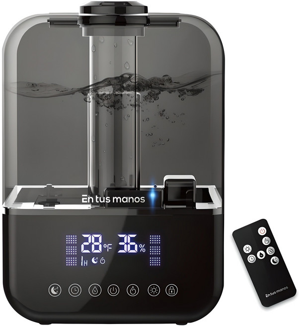 엔뚜마노 스마트 리모컨 가습기 4.5L, em/h45r_가습기, (ONE COLOR) 단일색상컬러