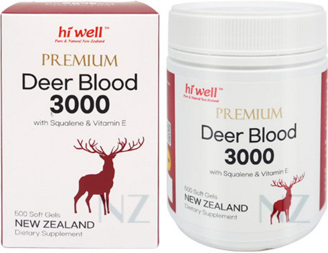 하이웰 프리미엄 녹혈 3000 500소프트젤 1개, 500정