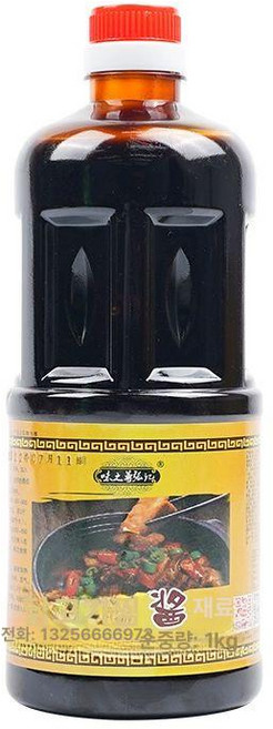 찜닭 닭도리탕 농축소스 간장 중국식 양념 황먼지 중국 음식 캠핑 소스 업소용 일회용, 1개