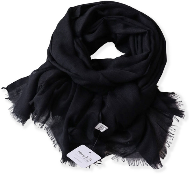 메리앤유 부드러운 직사각 간절기 무지 롱 숄 스카프 머플러