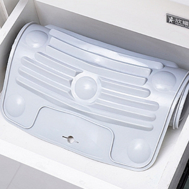 실리콘 빨래판 고무빨래판 양말 속옷 손빨래, 흡착빨래판 01704CL, 1개