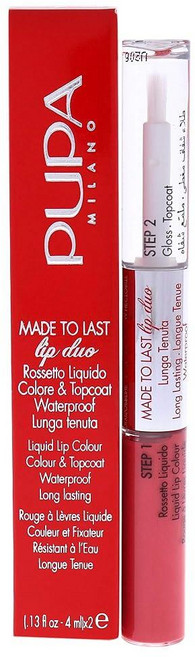 Pupa Milano Made To Last 립 듀오 마이애미 핑크 여성용 3.7g(0.12온스) 립스틱