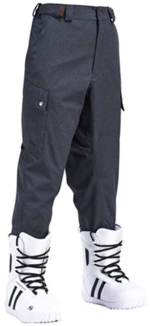 SUB22 남성 스노우 보드복 조거 팬츠 보드바지 다크그레이