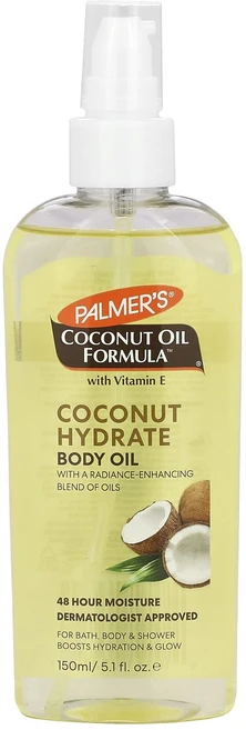 특별한효과 Palmer's Coconut Oil Formula® 비타민E 함유 코코넛 하이드레이트 바디 오일 150ml(5.1fl oz) 곧일시품절됩니다 - 쿠팡
