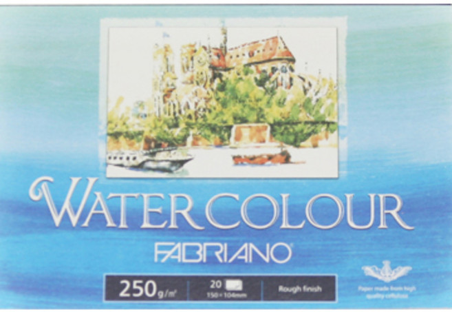 파브리아노 워터 칼라 포스트카드, 3개