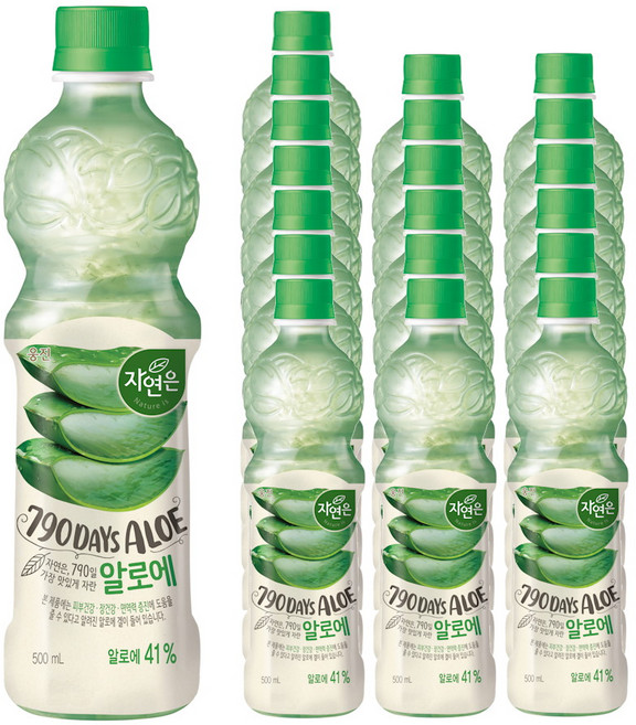 웅진식품 자연은 알로에 500ml x 20페트, 20개