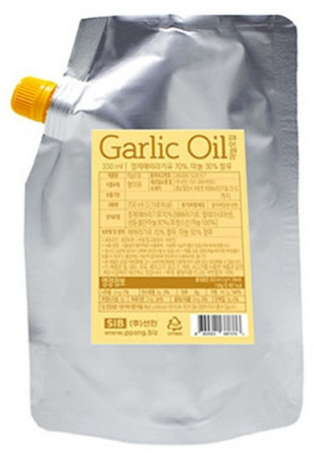마늘오일 1L 선인 마늘기름 식용 조미유, 1개