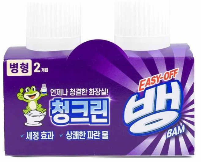 세정제 변기 타입 화장실 청크린 이지오프뱅 입 옥시