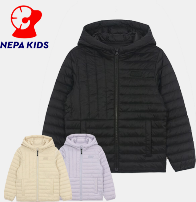 [네파키즈] 경량패딩 자켓 유아 아동 주니어 키즈 초등 남아 여아 남녀공용