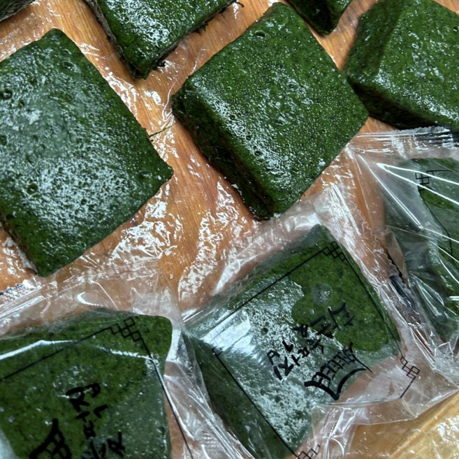 화순애떡집 전통방앗간 쑥떡 쑥인절미 1kg 콩고물포함, 10개, 100g