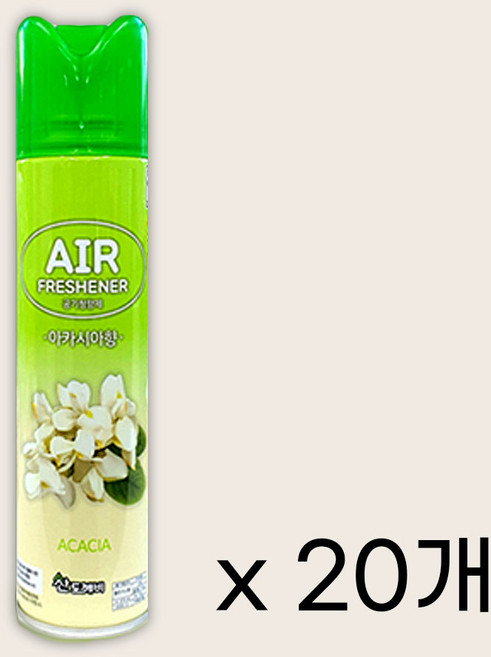 산도깨비 공기청향제 new 아카시아향 방향제, 300ml, 20개