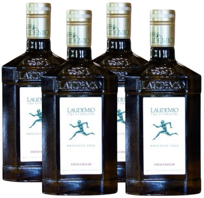 laudemio 特級初榨橄欖油, 4瓶, 500ml