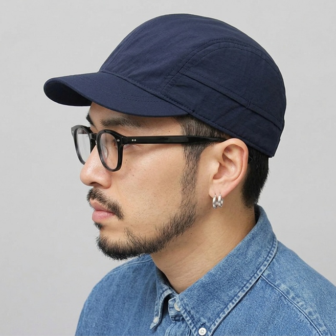 큰머리 빅사이즈 숏챙 볼캡 무지 스포츠 캠핑 모자