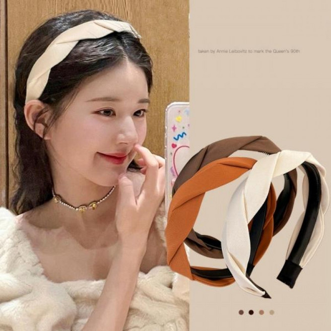 Ludia 꽈배기 꼬임 머리띠 헤어밴드