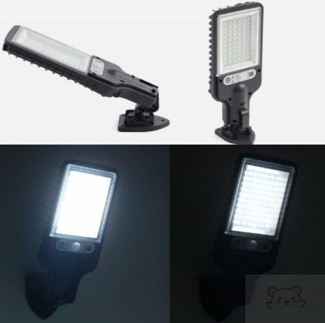 YWstore LED 태양광 벽등 S-4 (리모컨 포함) 외부벽부등