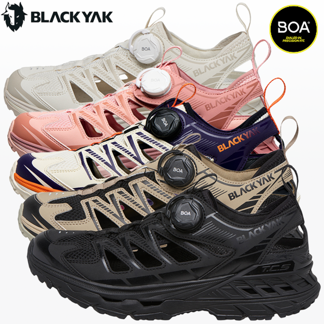 블랙야크 343 어드벤처 II 남성 여성 다이얼 여름 스포츠 트레킹 샌들