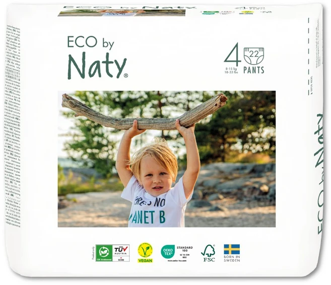 [Naty] 네띠 친환경 팬티 기저귀 4단계 22매 - 쿠팡