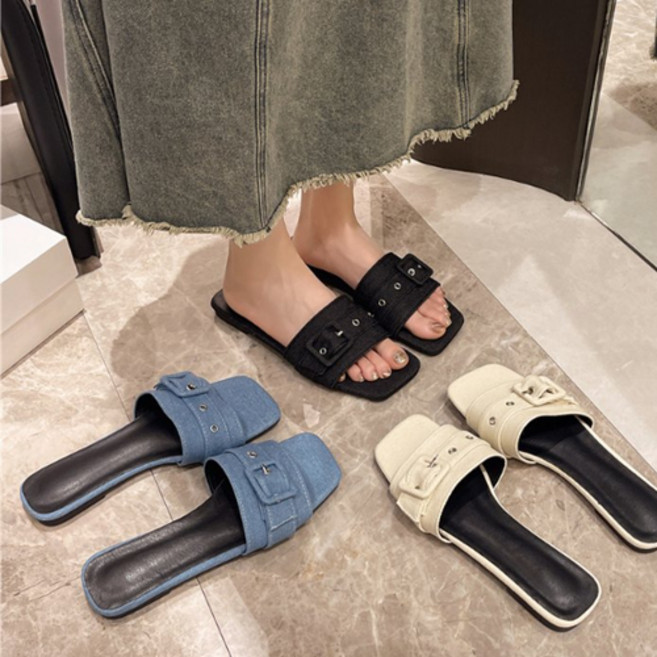 [당일출고] 쏭스마켓 벨트 벨크로 스타일 슬리퍼 샌들 0222