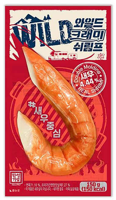한성기업 와일드크래미 쉬림프 150g, 15개