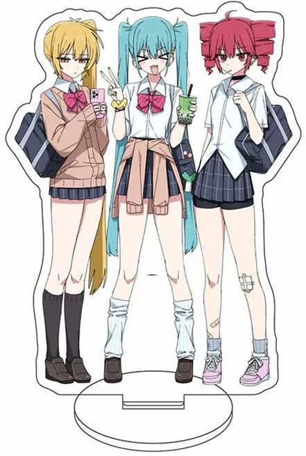 카사네테토 미쿠 네로 3인조 아크릴피규어 굿즈 학교생활, B타입, 10cm