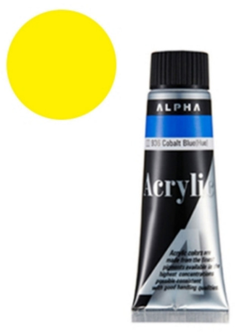 알파 미디엄 아크릴물감50mL 903 페르마옐로우라이트
