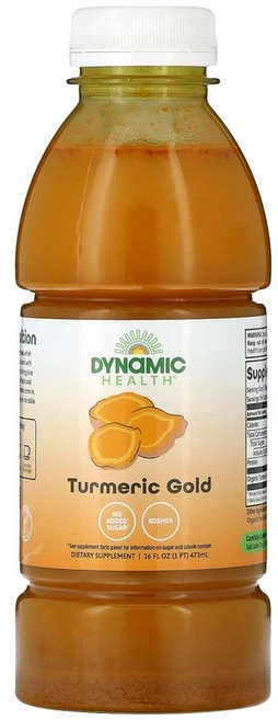 Dynamic Health Turmeric Gold 473ml(16온스), 473.176 ml, 1개, 473ml - 쿠팡