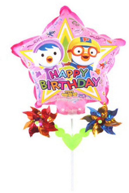 풍선나라 바람개비 캐릭터풍선, 뽀로로(별)