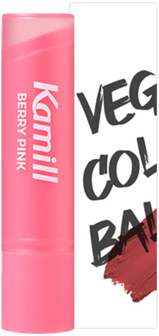 카밀 비건 컬러밤, 베리핑크, 4.2g, 1개