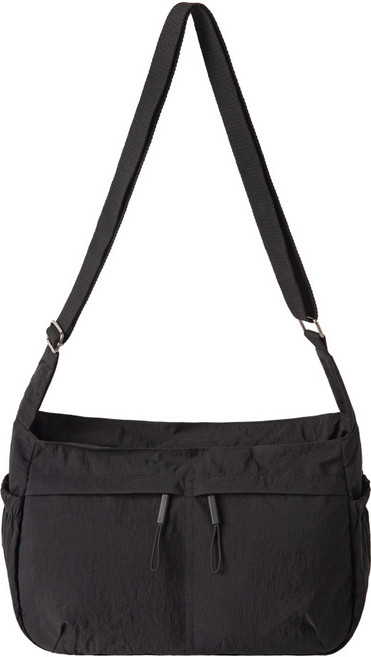 아디오르 캐주얼 투포켓 나일론 숄더 크로스백 ADB023