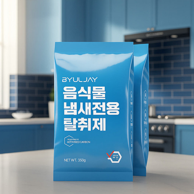 별제이 음식물 처리기 활성탄 필터 리필용 악취 제거 카본 탈취필터 2팩 호환용, 1+1 음식탈취활성탄 (2팩)