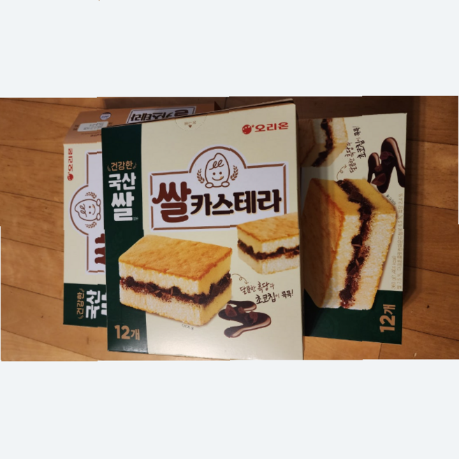 오리온 국산쌀 쌀카스테라, 1개, 360g