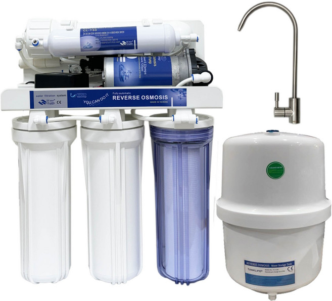 RO逆滲透淨水器 家用廚房濾水器 台灣製造 多重過濾 飲水純淨安全, 經典吊片款
