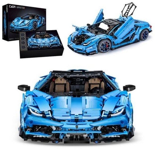 고퀄리티자동차완구 3842p 라이트 장식품 취미 고퀄리티 인테리어 3842pcs bab+8941sb