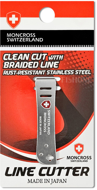 몽크로스 라인커터 낚시줄커터 낚시커터, 실버 SILVER, 1개