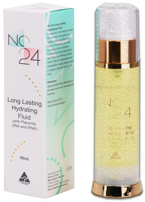 澳洲Natures Care長效保濕胎盤素精華露(50ml/瓶), 1個, 50ml