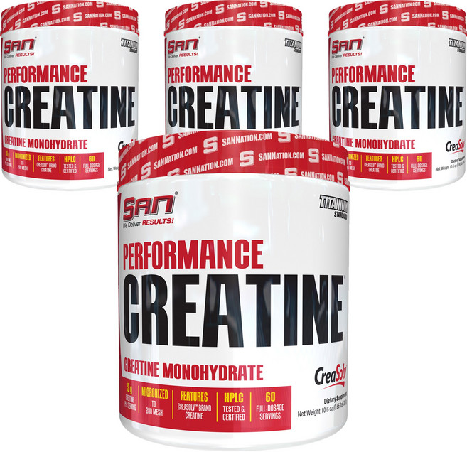 산 퍼포먼스 크레아틴, 300g, 4개