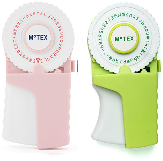모텍스 또각이 303 세트 라벨메이커 네임텍 라벨기, 라임