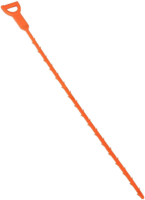 배수구 머리가락제거 하수구 뚫기 청소 이물질제거 4P 1개, 주황4p