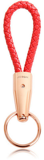 자동차 키홀더 키링 jobon, 레드, 1개