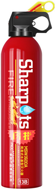 Sharpots 汽車滅火器, 紅色, 1個, 570ml