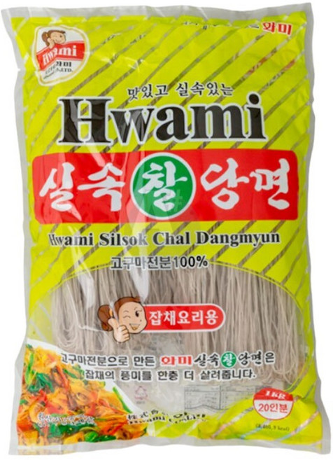 실속찰당면 1kg 화미 X 10개, 1g, 1개