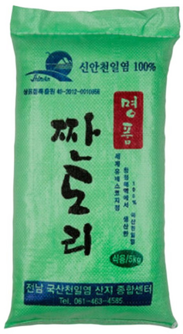 국산천일염 짠도리 2022년산 5kg, 1개